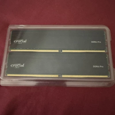 Crucial Pro 64GB (2 x 32GB) DDR4-3200 Memory - Image 1 of 2