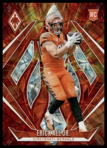 2024 Panini Phoenix #183 Erick All Jr. SN,RC FireBurst #/350 Cincinnati Bengals - Picture 1 of 2