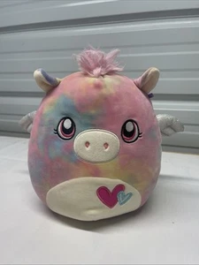 Squishmallow Rainbow Paisley the Pegasus 8" Plush KellyToy Fairy Floss Mane - Foto 1 di 7