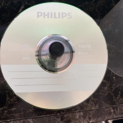 Lote de Philips CD-R 45 Pack 700MB 80 minutos 52x velocidad Foto 1 de 3