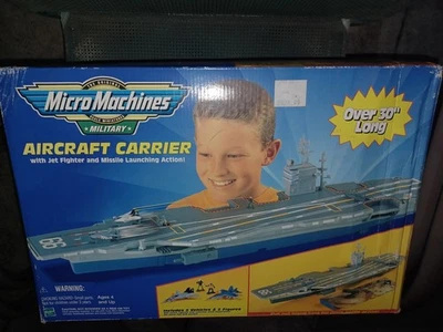 Micro Máquinas Portaaviones Militar, ¡Más de 30" de Largo! ¡Mucha diversión!! Foto 1 de 4