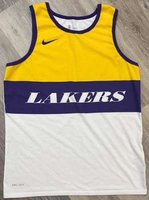 Nike Los Angeles Lakers NBA Dri-Fit Майка Джерси цвет блока размер средний - Изображение 1 из 4