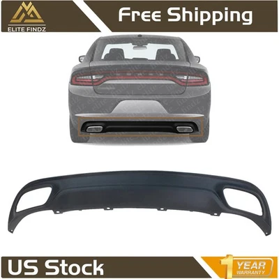 NEW Rear Lower Valance Textured For 2015-2020 Dodge Charger Foto 1 de 4