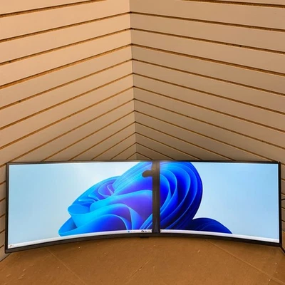 SAMSUNG 49 Odyssey G9 240Hz DQHD LS49CG954ENXZA Curved Monitor - AS IS READ - Image 1 of 4