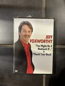 DVD Jeff Foxworthy  You Might Be A Redneck If & Check Your Neck - HU1 - Picture 1 of 2