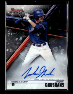 2018 Bowman's Best #B18-JG Jordan Groshans Best of 2018 Autographs - Image 1 of 2