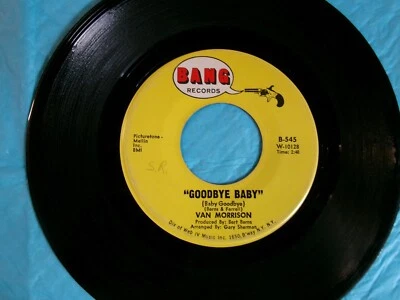 Van Morrison-Brown Eyed Girl/Goodbye Baby-Bang 45 VG+ - Image 1 of 2