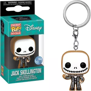 Disney Jack Skellington Edición Especial - Llavero Funko Pocket POP! Ke - Imagen 1 de 3