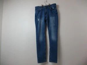 Hollister Herren Jeans 30x32 Skinny Stretch Medium Wash Denim Freizeit Distressed - Bild 1 von 12