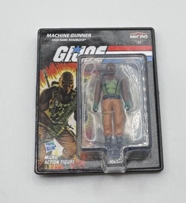 Microfigura más pequeña del mundo GI Joe - Comando - Ametrallador - Primer sargento Foto 1 de 2