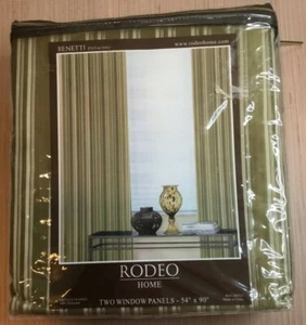 Rodeo Home Benetti 2 Fensterplatten 54" x 90" - Pistazie - Polyester - Bild 1 von 4