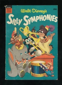 Cómics de Disneyana-DELL GIANT-Silly Symphonies 4-1954 - Imagen 1 de 2
