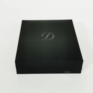Caja de regalo encendedores de cigarrillos clásicos vintage Ligne2 negra con manual de instrucciones - Imagen 1 de 6