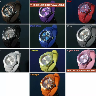 Kasa Wrist Watch Colorful Unisex Ladies Mens Childrens Ice Cool Color - image 1 of 4