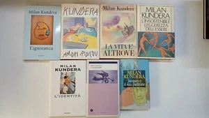Milan Kundera - Lotto 7 volumi - Foto 1 di 2