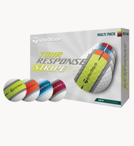 TaylorMade Golfball Tour Response Stripe 1 DZ (12 Stk.) Multi Farben - Bild 1 von 3