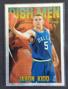 Jason Kidd 1996-97 Topps Season's Best Insert Card #12  Dallas Mavericks
