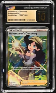 Adventurers Discovery Lost Origins Full Art TG23 CGC Pristine 10 Pop 8!! - Picture 1 of 2