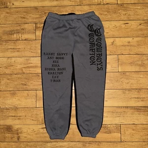 Compton Cowboys Sweatpants Black Youth Large (11-13) 26x29 - Picture 1 of 6