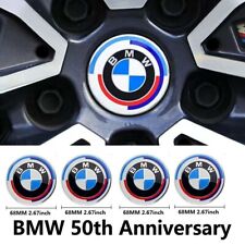 4X For BMW 50th Anniversary Edition Wheel Center Hub Cap Accessories 68mm 2.67in