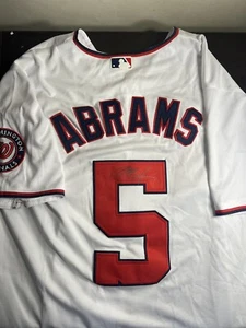 Camiseta deportiva autografiada por Cj Abrams de los Nacionales de Washington - Imagen 1 de 3