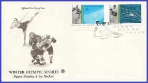 USA5 #3554 U/A PCS ARTCRAFT FDC STR2 Ice Hockey - Picture 1 of 1