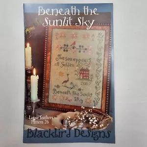 Blackbird Designs Beneath The Sunlit Sky Loose Feathers 26 Sampler Pattern Chart - Picture 1 of 5