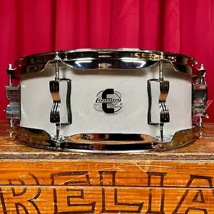 Tamburo rullante Ludwig Element Evolution 5x14 argento bianco scintillante NOS - Foto 1 di 11
