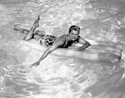 Esther Williams In A Shoot At Her Home In Hollywood 1959 10 Old Tv Photo