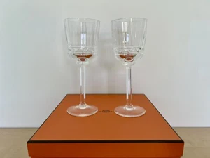 Hermes by Saint (St.) Louis Crystal Red Wine Glass 7.5 oz Set of 2 BNIB - Picture 1 of 9