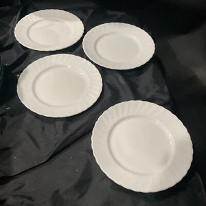 ridgeway potteries royal adderley white fife 4 bread plates 6 1/2in - Picture 1 of 7