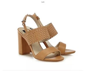 Principles by Ben De Lisi – hellbraune Sandalen mit Blockabsatz – Größe 8 - Bild 1 von 5