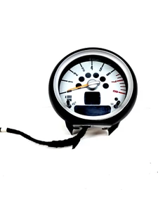 Mini Cooper Tachometer Brilliant Silver 62109325815 07-10 R55 R56 - Picture 1 of 6