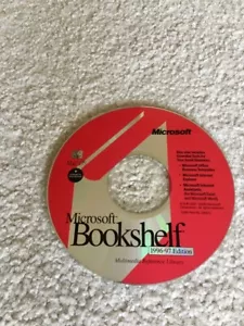 MICROSOFT BOOKSHELF 1996-97 MACINTOSH EDITION • NEW, NEVER USED with CD KEY - Picture 1 of 1