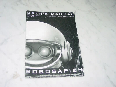 Robosapiens 8081 WowWee Interactive RC Robot 14" User Manual - Image 1 of 2