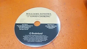 ⭐️⭐️⭐️⭐️⭐️ Williams-Sonoma Guide To Good Cooking PC CD Disc only - Picture 1 of 2
