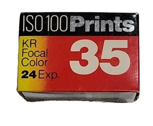 Kmart Kr Focal Color 35 Iso 200 Cartridge Color Print Film 24 Exposure NOS -GA - Picture 1 of 6