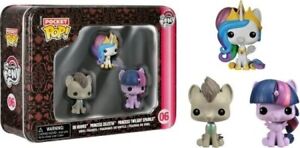 My Little Pony - Whooves, Celestia & Twilight Pocket Pop! 3-Pack Tin-FUN4857