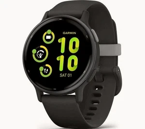 Reloj inteligente Garmin Vivoactive 5 rastreador de actividad física pizarra y negro - Imagen 1 de 9