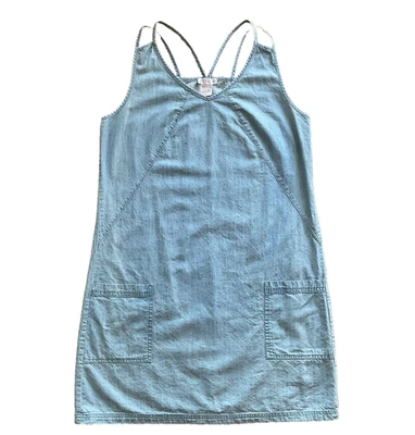 Pantalones de mezclilla VENUS azul claro boho línea A vestido para el sol para mujer talla M bolsillos Foto 1 de 4