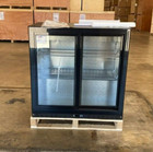 NEW Commercial Back Bar Cooler Refrigerator 2 Sliding Glass Door NSF ETL