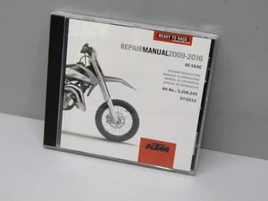 2009-2016 KTM 65 SX 65 XC OEM REPAIR MANUAL DVD CD - Picture 1 of 2