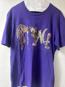 PRINCE T-SHIRT PURPLE RAIN 1999 ADULT MEDIUM PARTY POP MUSIC MADE IN USA EUC - Picture 1 of 7