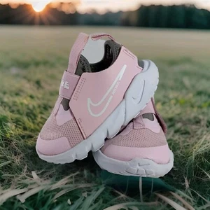 Nike Flex Runner 2 Size 6 C D,J6039-600 Toddler Girls Shoes Slip On Pink Sneaker - Picture 1 of 12