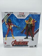 Marvel Avengers Legends Skrull Queen and Super-Skrull Action Figure Set -...