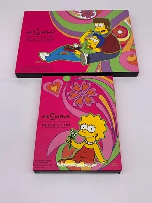 Kit Makeup Revolution X The Simpsons Lisa Summer Of Love Eyeshadow Palette... - Image 1 of 4