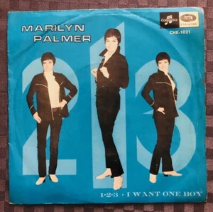 SINGAPORE  7" Marilyn Palmer – 1-2-3 / I Want One Boy COLUMBIA CHK 1021 NM - Picture 1 of 4