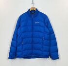 Montane Pertex Classic Eco Duck Down Puffer Jacket Mens Size Xl Quilted Blue Top