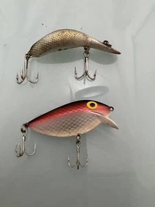 Vintage Heddon Tadpolly And Thin Fin Lot - Picture 1 of 10