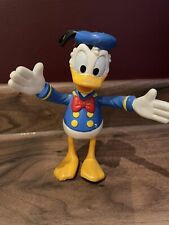 DISNEY VINTAGE RETRO  DONALD DUCK HARD RUBBER FIGURE/DOLL BY APPLAUSE